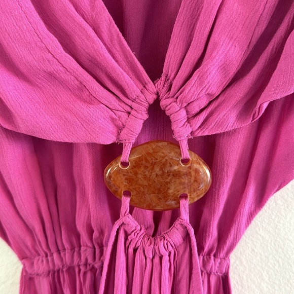 Rita Dtl Short Coverup pink Small - Picture 4 of 5